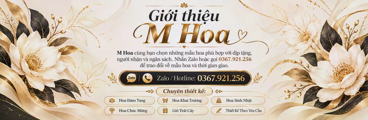 Ảnh bìa Shop hoa tươi Xã Mỹ Thiện Đồng Tháp - Đồng hành cùng những dịp đặc biệt